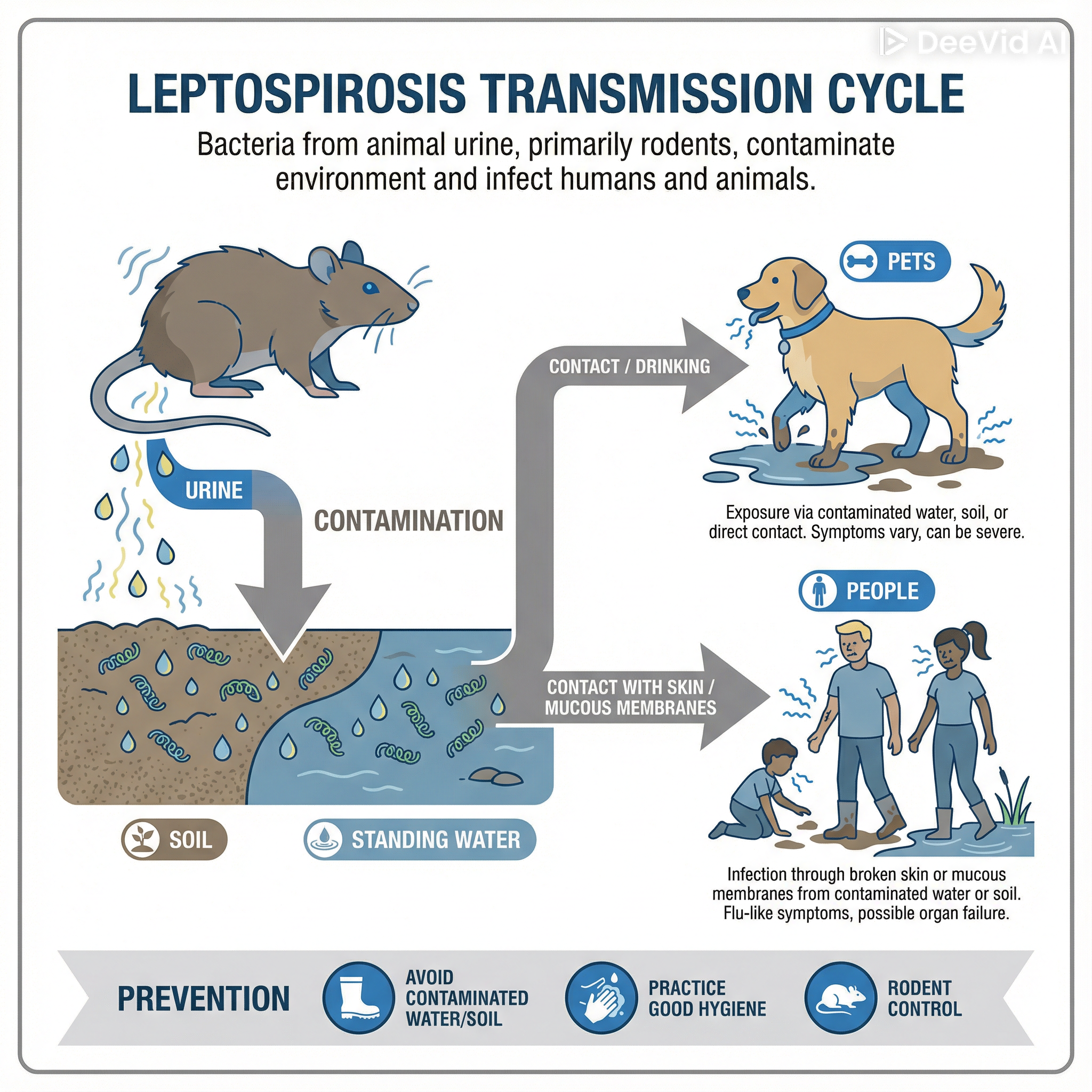 Rodent health risk awareness in Pasadena: preventing contamination from rat urine and droppings to protect pets and families