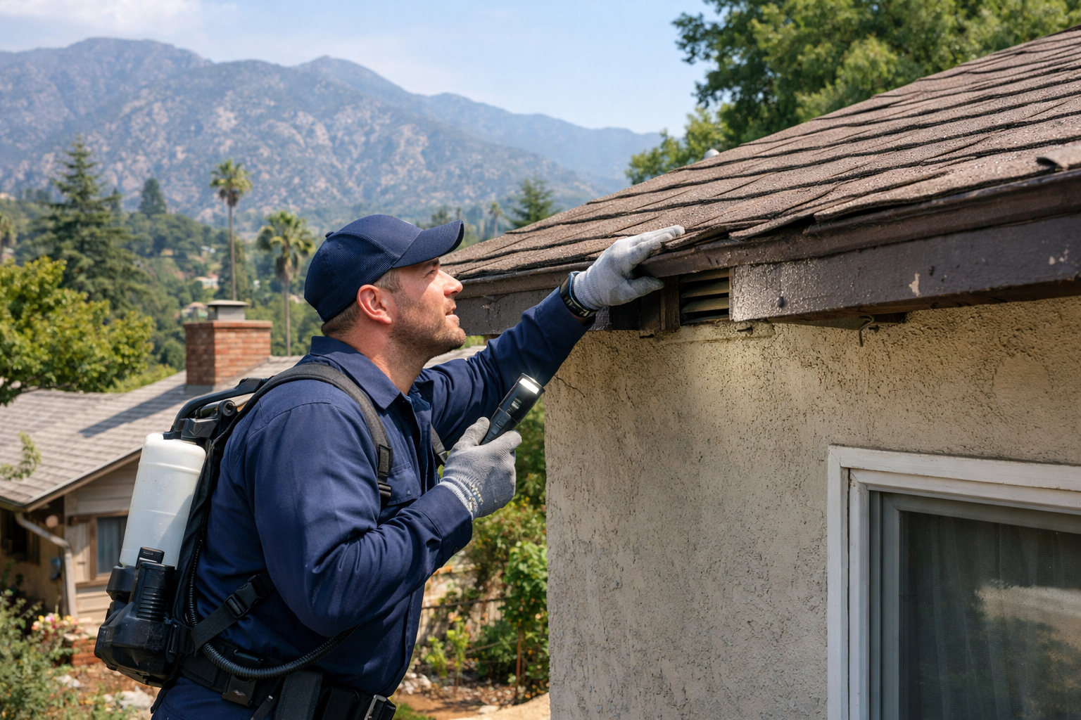 Emergency rodent control and pest inspection for residential homes in Altadena CA by All Track Exterminators
